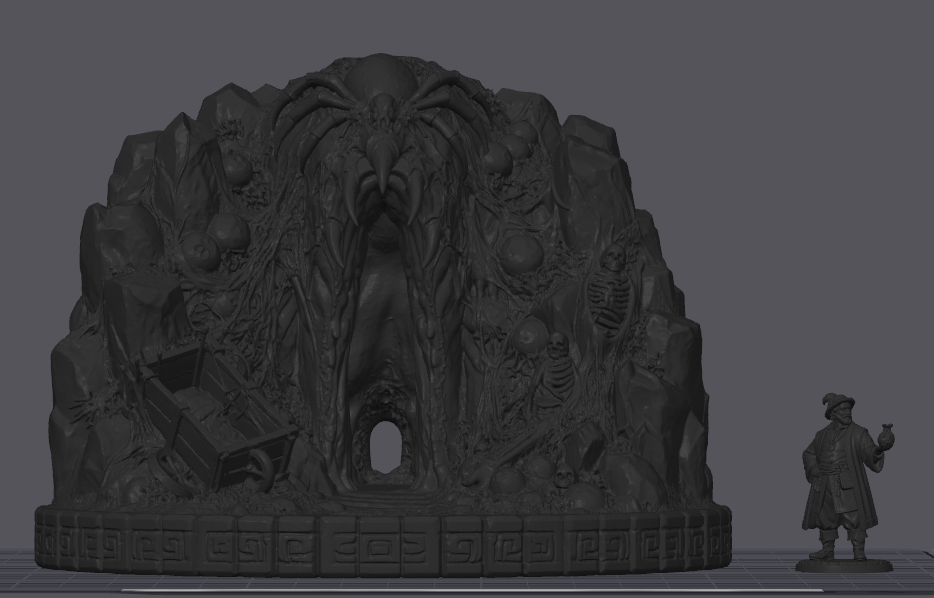 The Broodmother’s Hollow – Spider Nest Dungeon Entrance