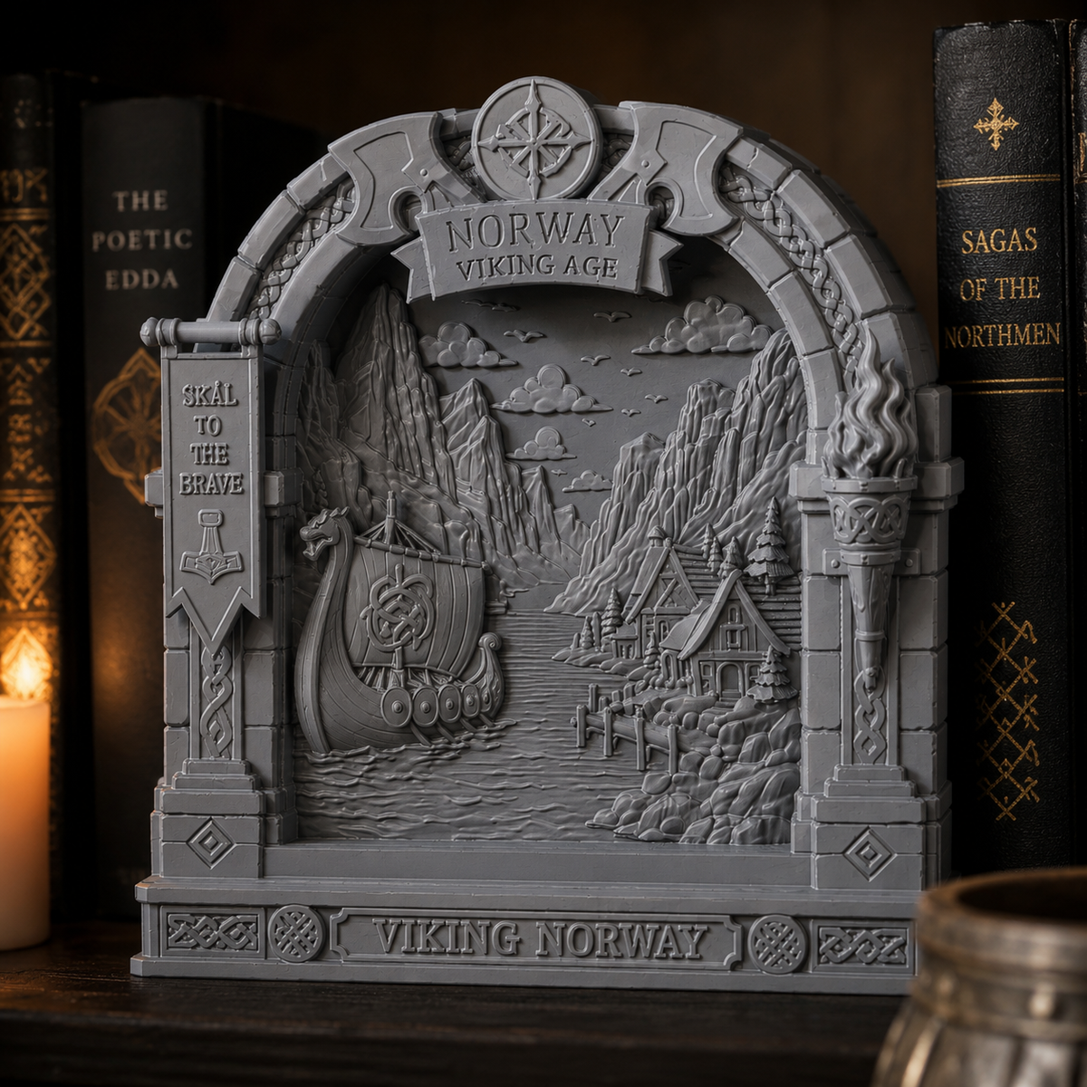 Viking Norway Shelf Portal – Historical Norse Shelf Display