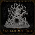 The Skullroot Tree – Cursed Woodland Dungeon Entrance