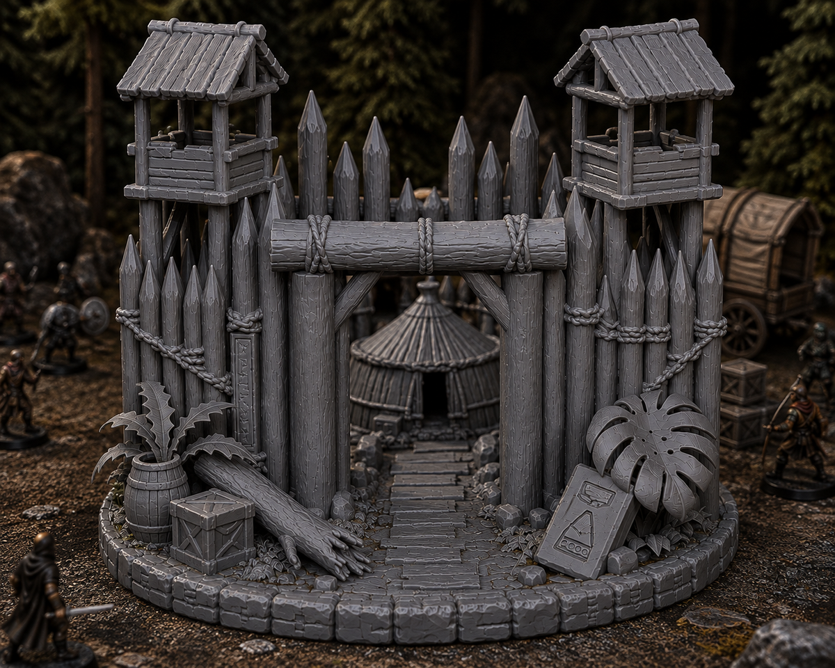The Bandit Camp – Fortified Outlaw Stronghold | Dungeons & Dragons Scenario