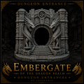 Embergate of the Dragon Realm – Ancient Dragon Portal Dungeon Entrance & Tabletop Terrain