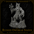 The Ruined Owlbear Statue – Ancient Beast Monument Encounter | Dungeons & Dragons Scenario