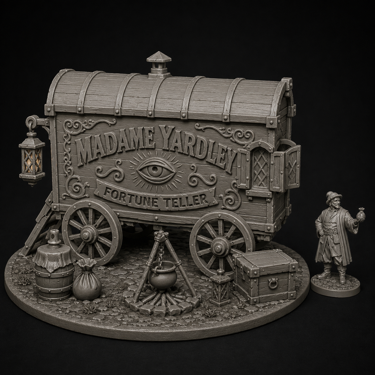 Madame Yardley’s Fortune Wagon – Mysterious Fortune Teller Encounter | Dungeons & Dragons Scenario