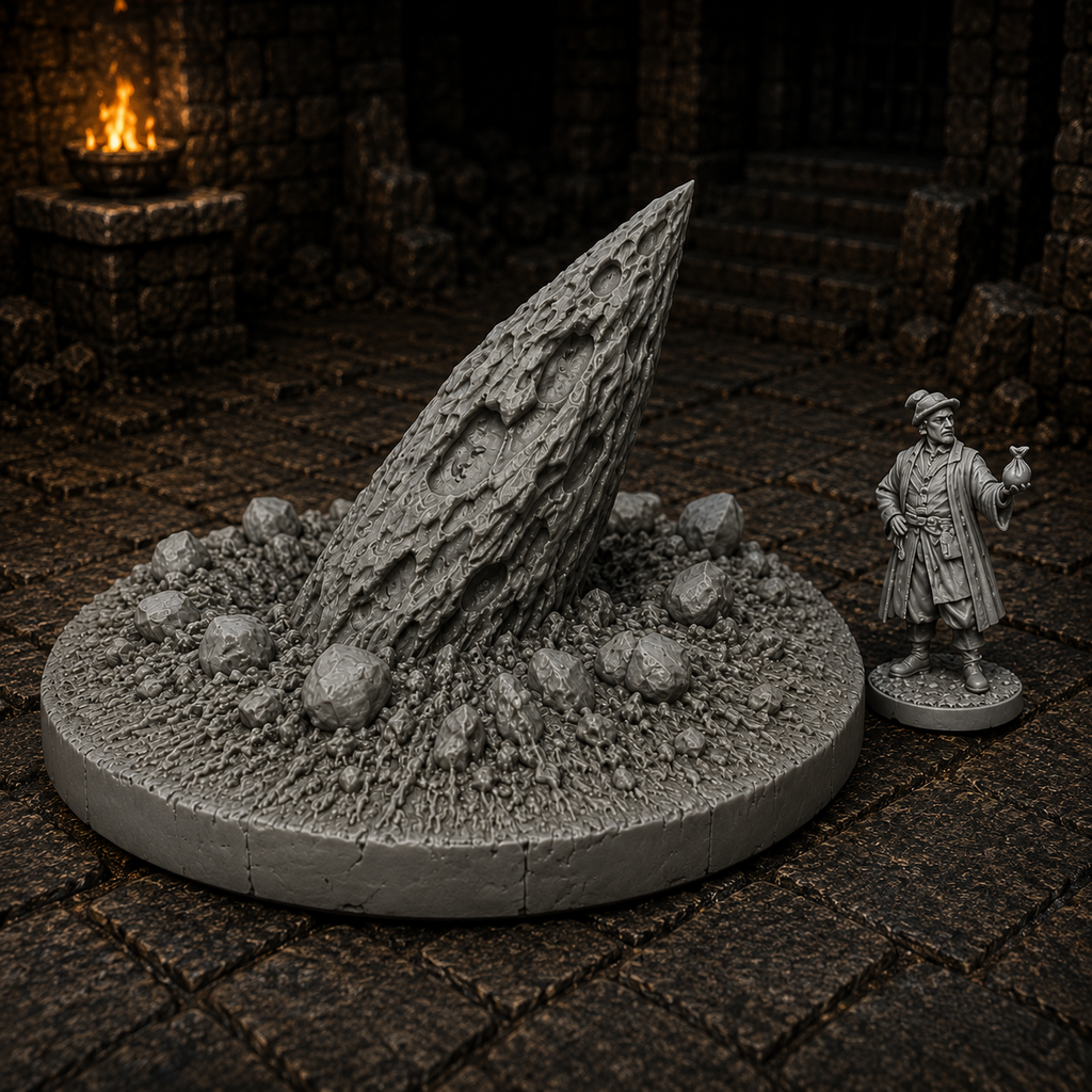 Meteor Impact – Mysterious Fallen Object Encounter | Dungeons & Dragons Scenario