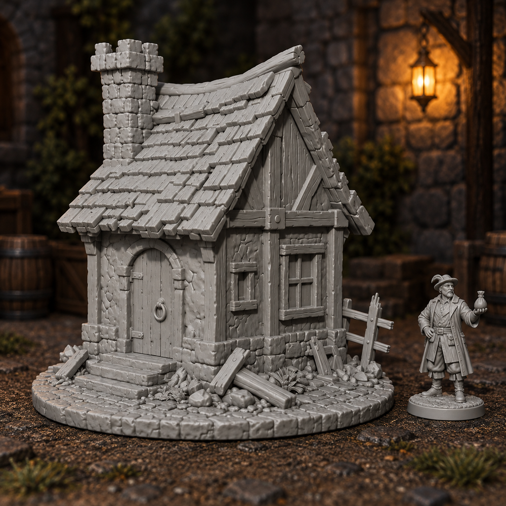 Cottage – Medieval Homestead Encounter | Dungeons & Dragons Scenario