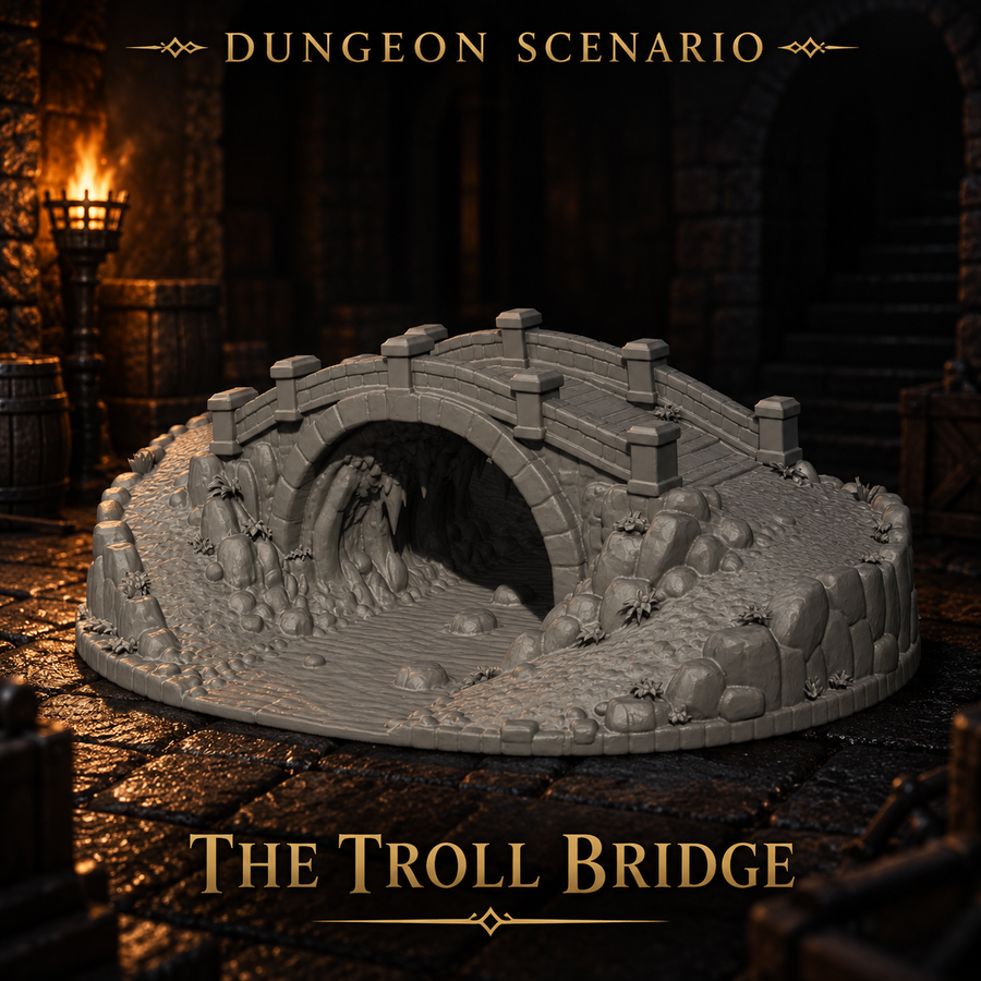 The Troll Bridge – Hidden Cave & Bridge Encounter | Dungeons & Dragons Scenario