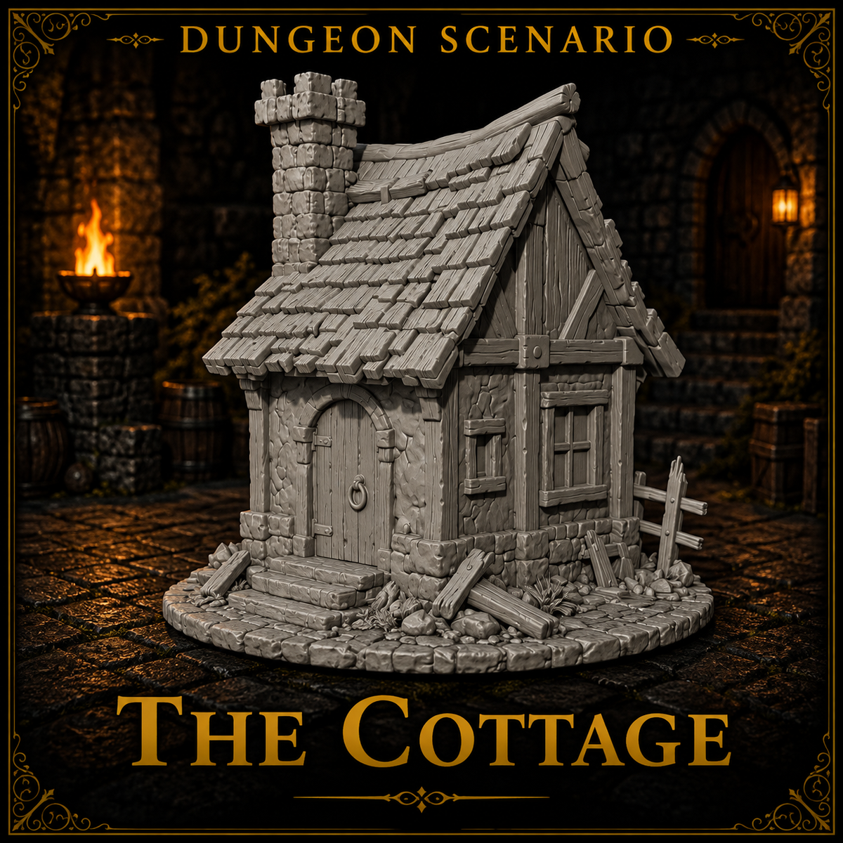 Cottage – Medieval Homestead Encounter | Dungeons & Dragons Scenario