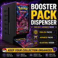 TCG Booster Pack Dispenser - Trading Card Pack Holder | Pack Organizer for MTG, Pokemon, One Piece etc