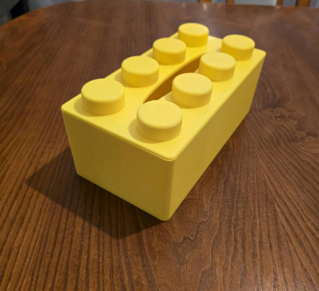 LEGO Inspired Tissue Box Holder - Building Brick Tissue Box