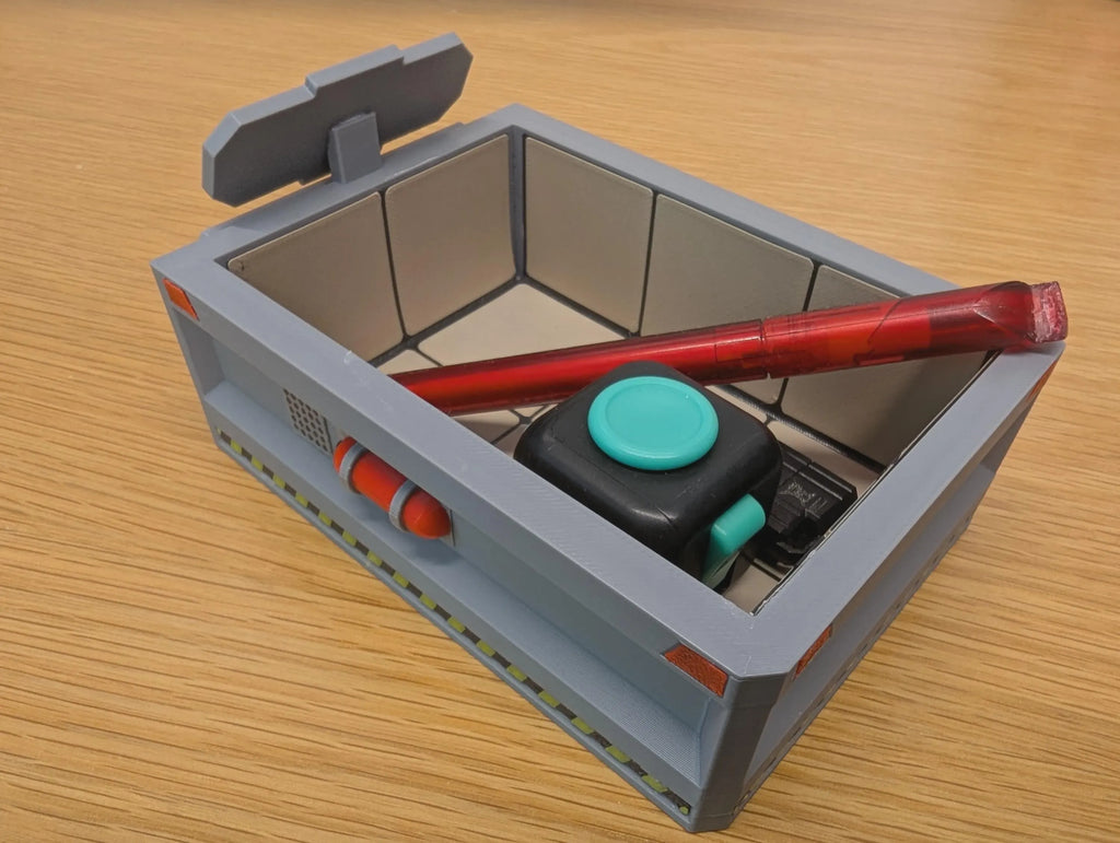 R.E.P.O. Cart Desk Organizer - C.A.R.T Gaming Desk Storage Tray | Pen, Dice & Phone Holder