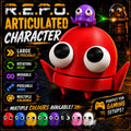 Large Articulated R.E.P.O Character Figure - Multiple Colours (Gaming Collectible)
