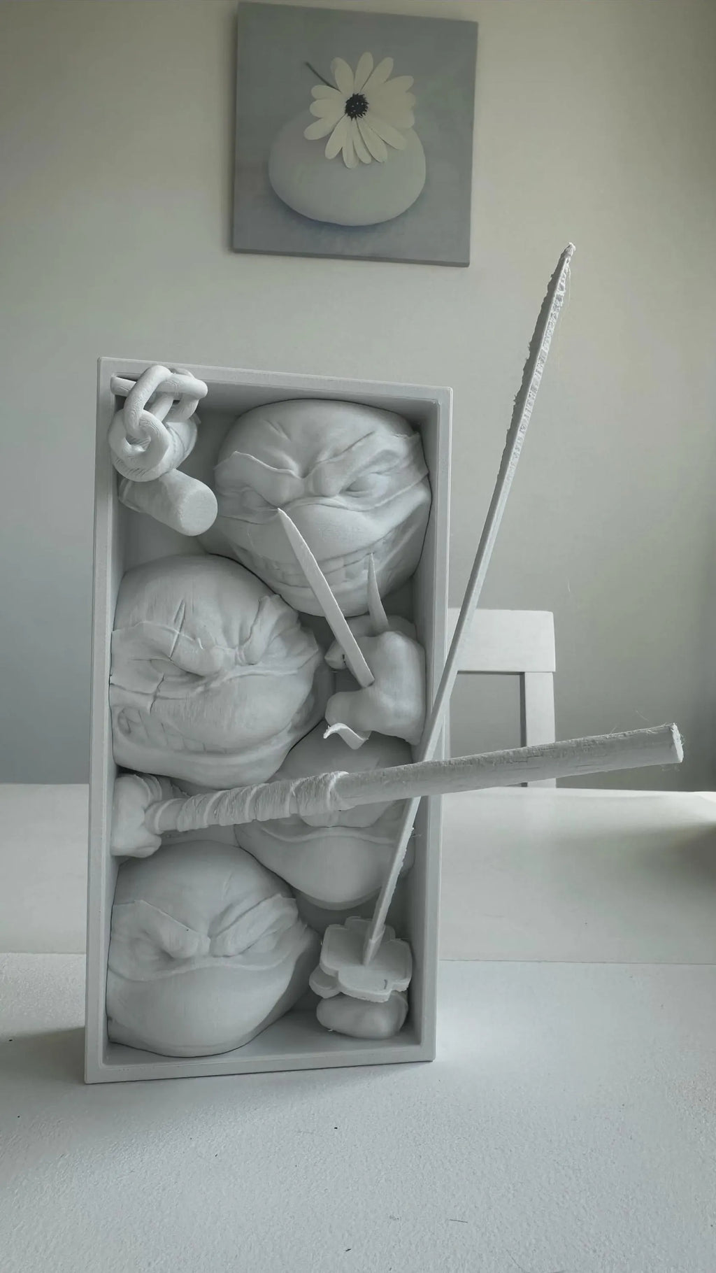 Turtle Book Nook - Sewer Hero Bookshelf Insert & Wall Display + FREE Bookmark