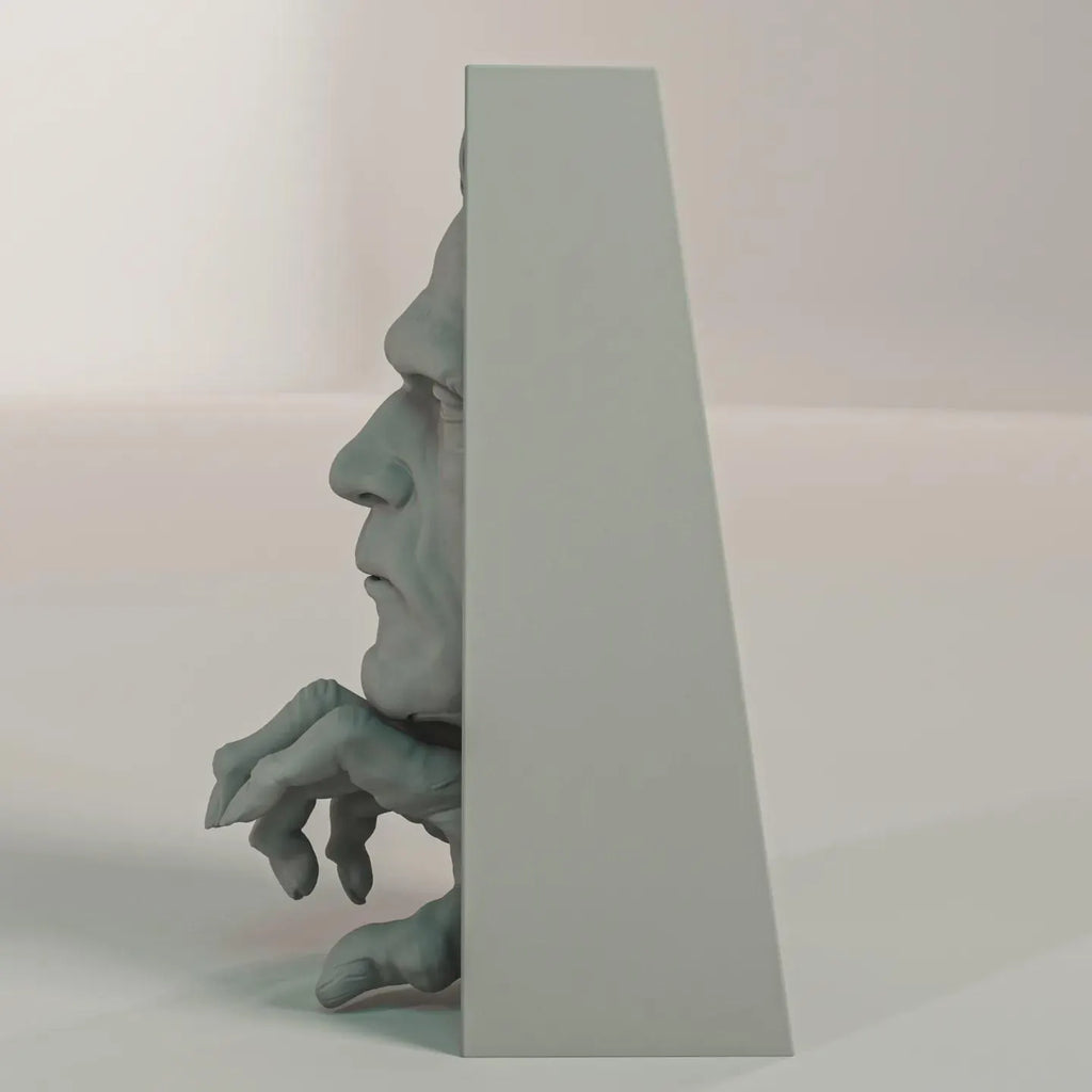 Frankenstein Book Nook & Wall Display - Gothic Horror Bookshelf Insert + FREE Bookmark