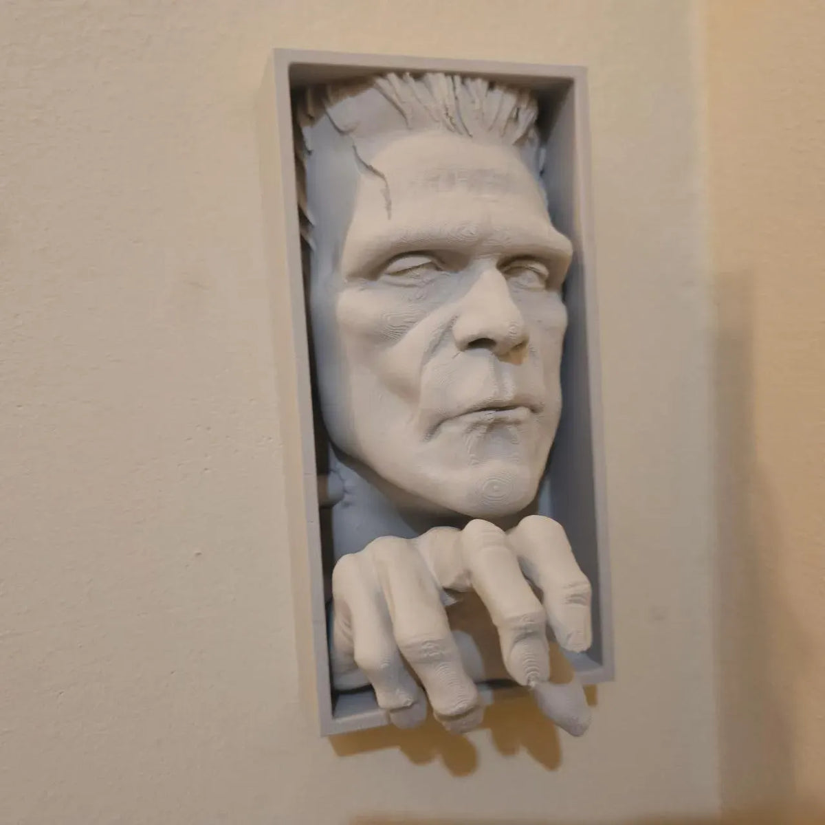 Frankenstein Book Nook & Wall Display - Gothic Horror Bookshelf Insert + FREE Bookmark
