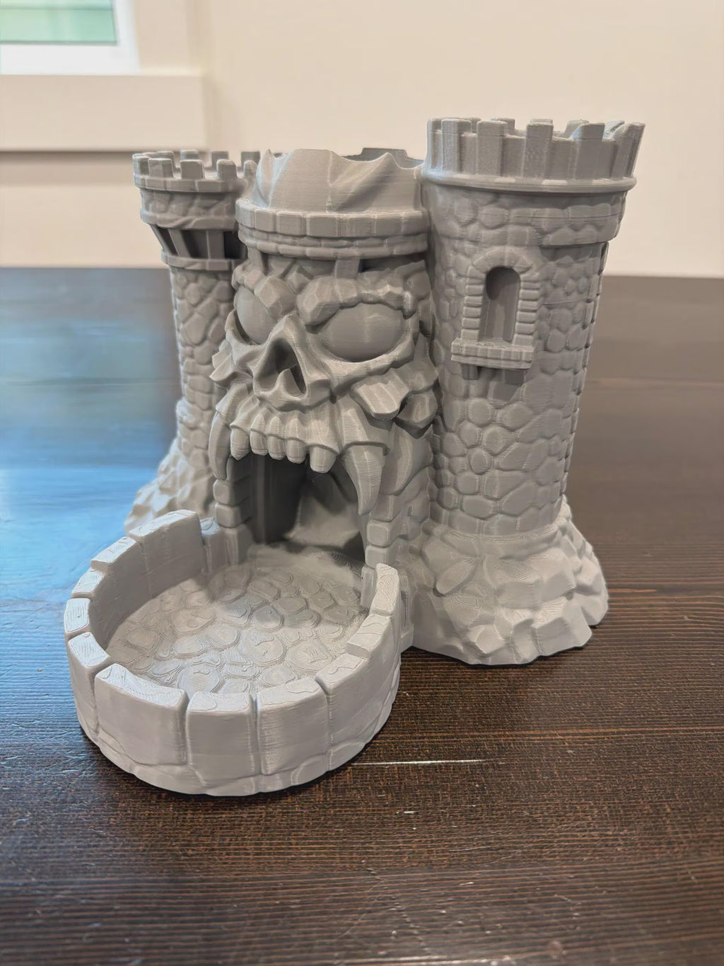 Skull Fortress Dice Tower - DnD Tabletop RPG Dice Roller