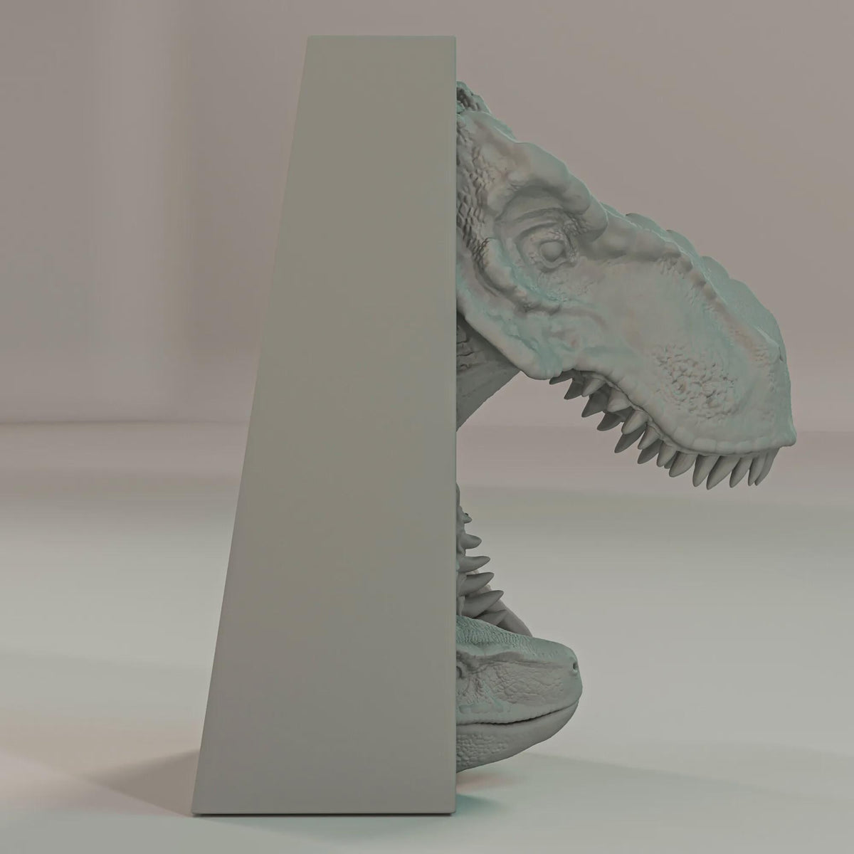 Dinosaur Book Nook - T-Rex Bookshelf Insert | Perfect Gift for Jurassic Fans + FREE Bookmark