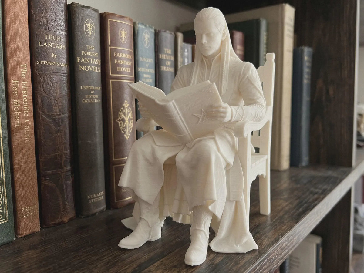 Seated Middle Earth Characters - Bookshelf Decor | Choice of 5 LOTR Inspired Characters