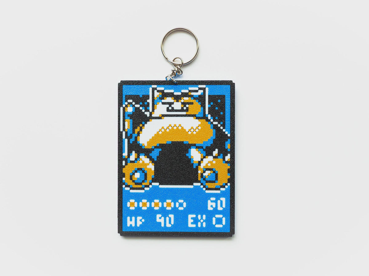 Pixel Monster Sprites Keyrings - Retro Creature TCG Keychain | Collectible Gamer Gift & Stocking Filler