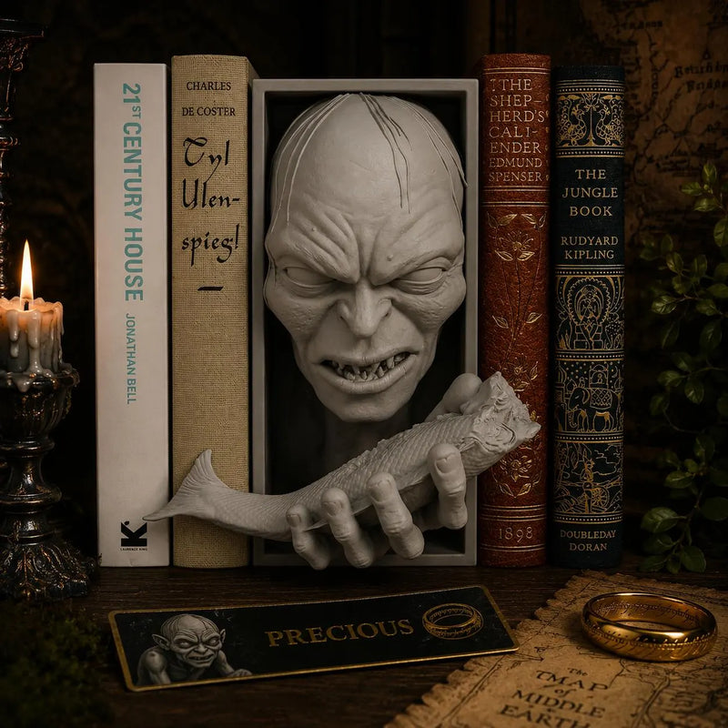 Cave Dweller Book Nook - Fantasy Bookshelf Insert & Wall Display + FREE Bookmark