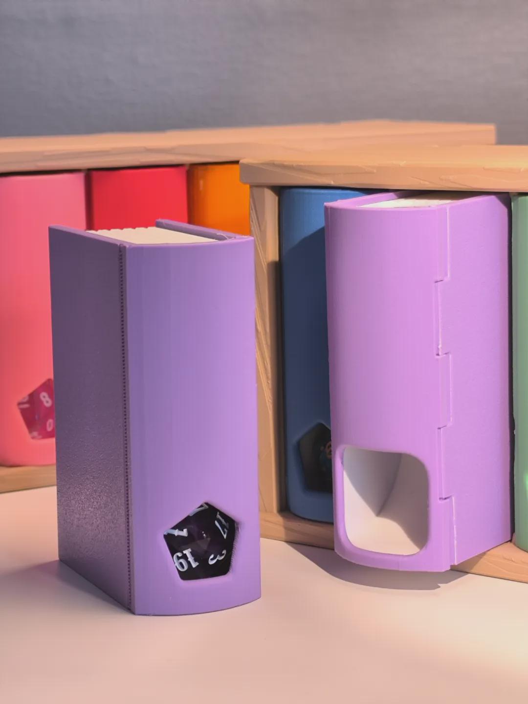 Mini Book RPG Dice Tower  - POCKET SIZE | D&D Dice Tower + Storage Case