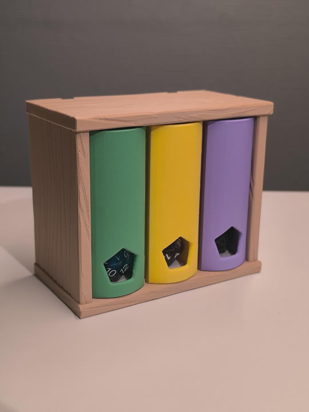 Mini Book RPG Dice Tower  - POCKET SIZE | D&D Dice Tower + Storage Case