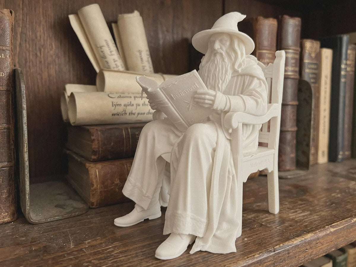 Seated Middle Earth Characters - Bookshelf Decor | Choice of 5 LOTR Inspired Characters