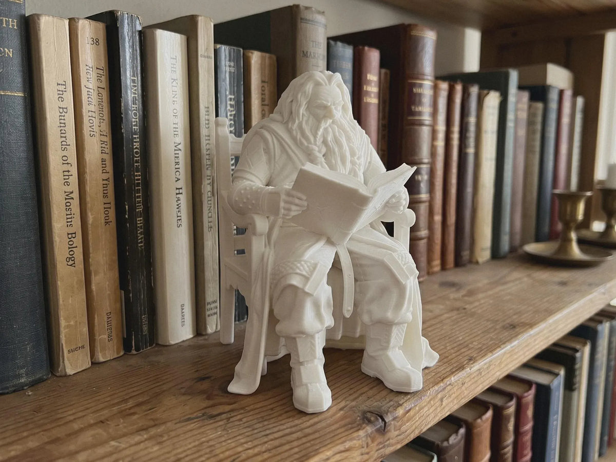 Seated Middle Earth Characters - Bookshelf Decor | Choice of 5 LOTR Inspired Characters