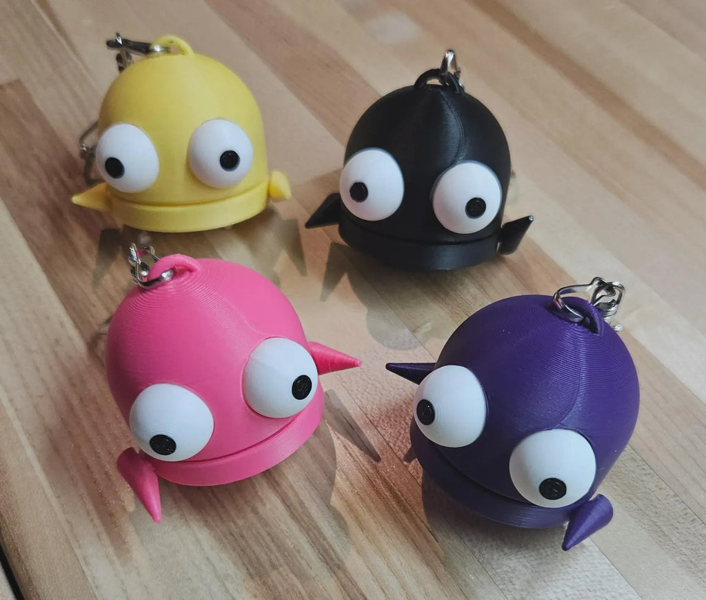 REPO Head Keyring | 3D Printed Game Inspired Keychain | Funny Gamer Gift