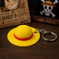 Straw Hat Keyring - Pirate Adventure Keychain | 3D Printed Anime Accessory