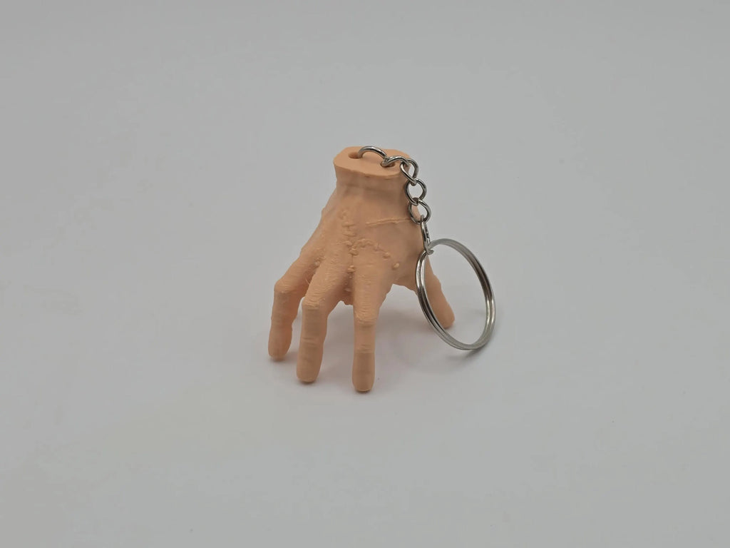 Stitched Creepy Thing Hand Keyring - Gothic Horror Keychain